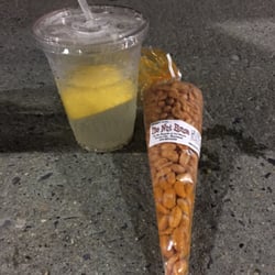 Got my dd8 lemonade - sugar, water, & lemon juice! Perfect for feingold diet! Cajun peanuts are a little too spicy but good!