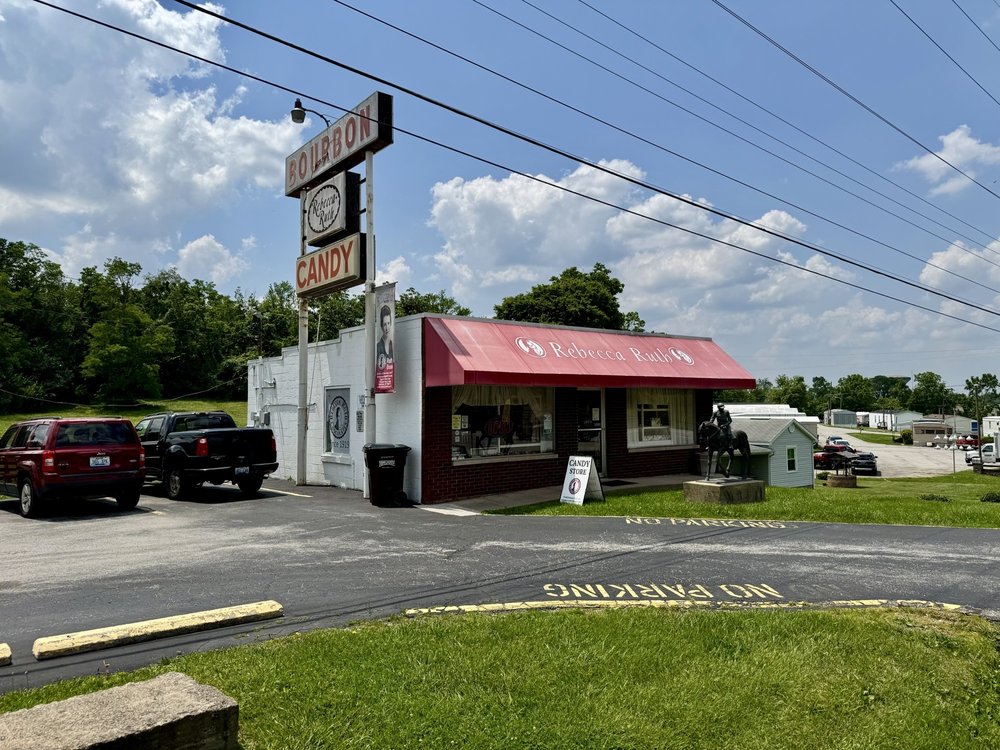 Rebecca Ruth Candy Store Logo