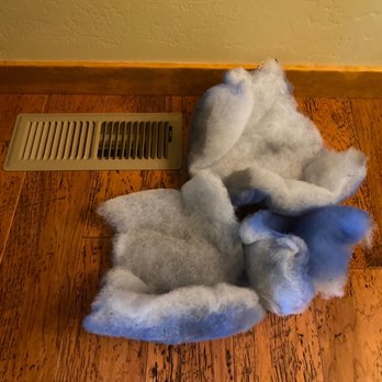 TnT Home Inspections - Filter material shoved in vents. - Home Inspectors Near Me TnT Home Inspections - Filter material shoved in vents. - Home Inspectors Near Me
