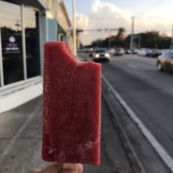 Ladyfingrs - Strawberry w/ condensed milk INSIDE THE POPSICLE! - Ice Cream & Frozen Yogurt Near Me - Miami, Florida Ladyfingrs - Strawberry w/ condensed milk INSIDE THE POPSICLE! - Ice Cream & Frozen Yogurt Near Me - Miami, Florida