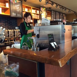 Starbucks - Pick up counter from barista bar