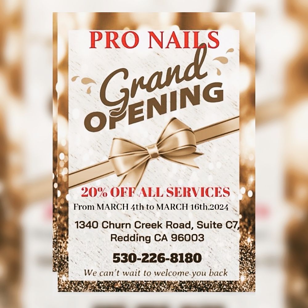PRO NAILS REDDING Updated October 2024 168 Photos & 45 Reviews