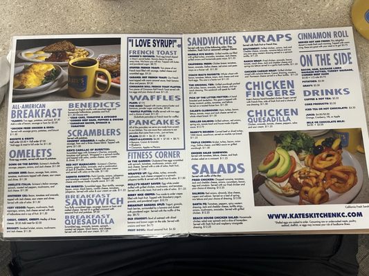 Menu photo 1 Kate's Kitchen Kansas City, MO