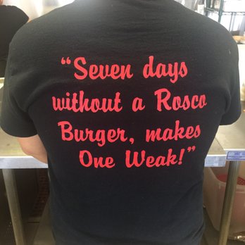 Rosco's Burger Inn - Don't be weak! - Burgers Near Me - El Paso, Texas Rosco's Burger Inn - Don't be weak! - Burgers Near Me - El Paso, Texas
