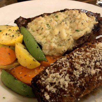 Saloon No 10 - Ribeye with crab hollandaise and roasted corn on the cob - Bars Near Me - Deadwood, South Dakota