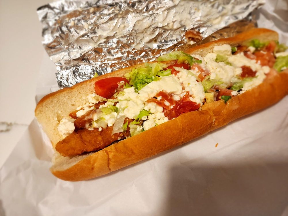 Food from Carl's Steak Subs