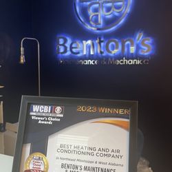 Benton's Maintenance And Mechanical - WCBI 2023 Best of Cooling and Heating!