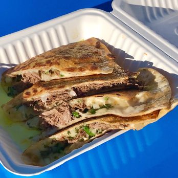 Papi Chulo’s - Quesabirria, a quesadilla made with birria. - Tacos Near Me - Bend, Oregon