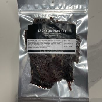 Jackson Market - Beef jerky - Beer, Wine & Spirits Near Me - San Francisco, California Jackson Market - Beef jerky - Beer, Wine & Spirits Near Me - San Francisco, California