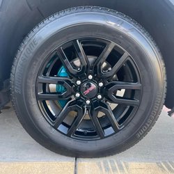 Powder coat on all the breaks and tow hooks.