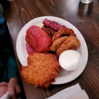 Karczma - Plate of Polish Specialties. Most common order along with the pierogi for a reason. Reasonably priced and very filling - Polish Near Me - Brooklyn, New York Karczma - Plate of Polish Specialties. Most common order along with the pierogi for a reason. Reasonably priced and very filling - Polish Near Me - Brooklyn, New York