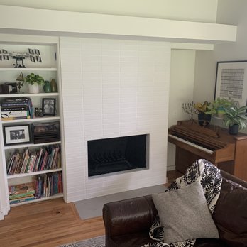 Mike Reed Tile - Fireplace after. - Tiling Near Me - Tarzana, California Mike Reed Tile - Fireplace after. - Tiling Near Me - Tarzana, California