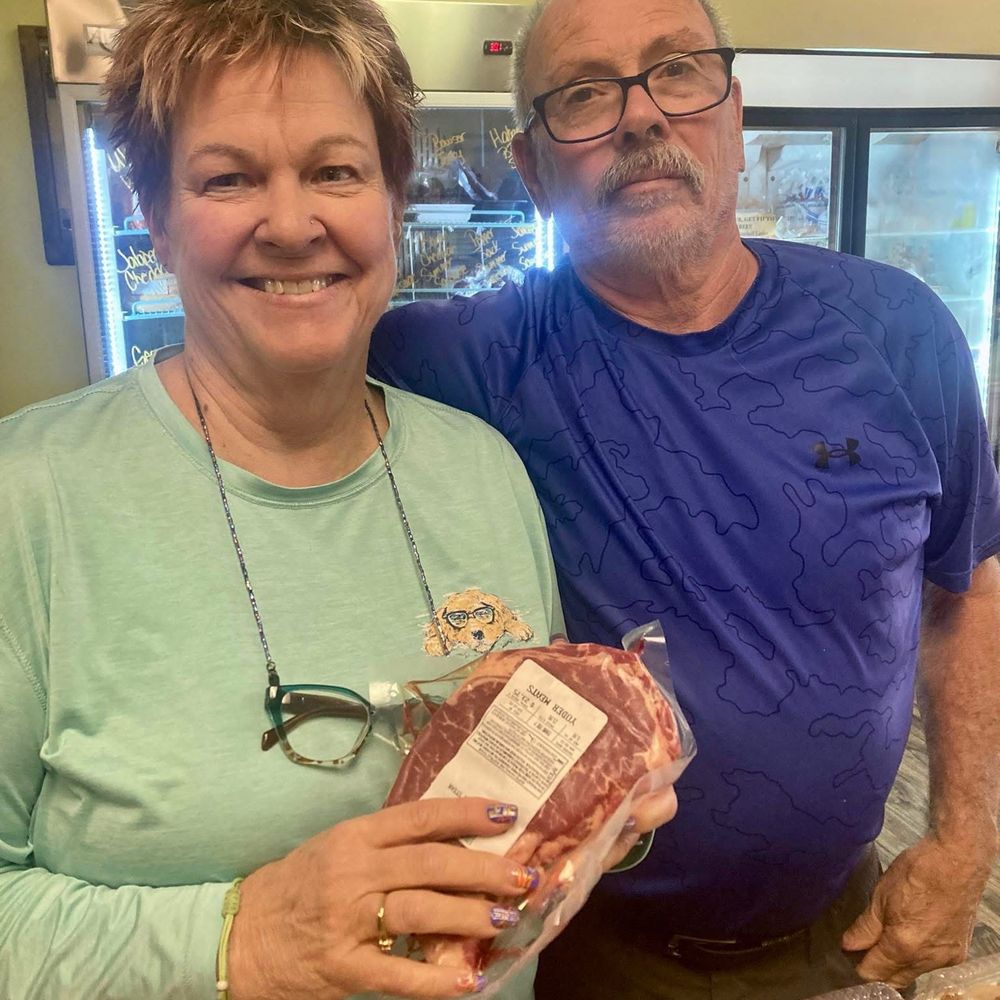 Yoder Meats - Lawrence - I am holding a ribeye. I always get them here at Lawrence Yoder meats. The best anywhere in the US. - Butcher Near Me - Lawrence, Kansas Yoder Meats - Lawrence - I am holding a ribeye. I always get them here at Lawrence Yoder meats. The best anywhere in the US. - Butcher Near Me - Lawrence, Kansas