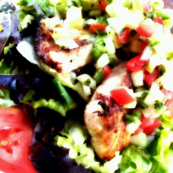 Alice's Restaurant - Grilled Fish Salad - Diners Near Me - Woodside, California Alice's Restaurant - Grilled Fish Salad - Diners Near Me - Woodside, California