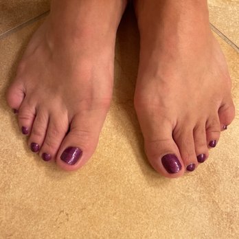Luxury Nails - Love the purple color I chose. - Nail Salons Near Me - Las Vegas, Nevada Luxury Nails - Love the purple color I chose. - Nail Salons Near Me - Las Vegas, Nevada