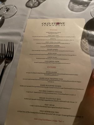 Menu photo 4 Old Stone Farmhouse St Thomas, VI Menu photo 4 Old Stone Farmhouse St Thomas, VI