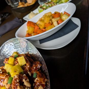 Dire Wolf Tavern - Calamari, roast root vegetables, tofu sushi, yucca fries. - Sushi Bars Near Me - Salem, Massachusetts