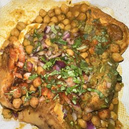 Samosa Chaat- Could easily share with 2-4 as an appetizer. Very good