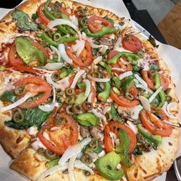 Veggie pizza Veggie pizza