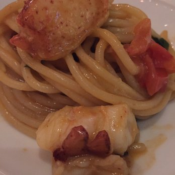 Ammo - Lobster spaghetti-$238 ... Small portion and the basil was a bit overpowering - Mediterranean Near Me - Hong Kong, HK