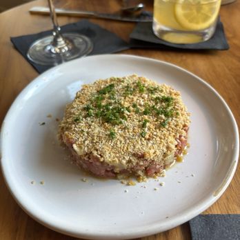 Husk Savannah - Beef Tartare - Southern Near Me - Savannah, Georgia Husk Savannah - Beef Tartare - Southern Near Me - Savannah, Georgia