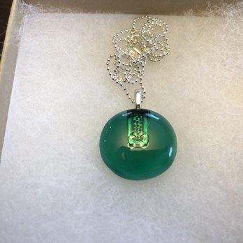 Luke Adams Glass - Love this simple necklace my nephew (11) made. - Art Galleries Near Me - Norwood, Massachusetts