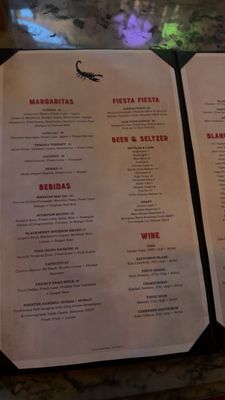 Menu photo 1 Scorpion Bar Foxwoods Mashantucket, CT