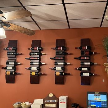 Elizabeth's Pizza - Wine rack - Italian Near Me - Greensboro, North Carolina Elizabeth's Pizza - Wine rack - Italian Near Me - Greensboro, North Carolina