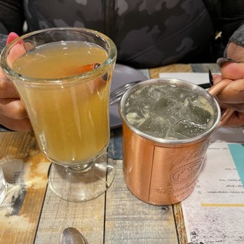 Sixty Six Acres - Hot Toddy and Modified Mule! Both amazing! - Cocktail Bars Near Me - Albuquerque, New Mexico Sixty Six Acres - Hot Toddy and Modified Mule! Both amazing! - Cocktail Bars Near Me - Albuquerque, New Mexico