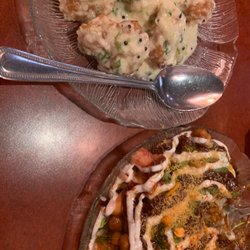 Spice Indian Thai Bistro - Samosa Chat and Cauliflower Bezule