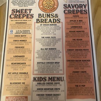 The Skinny Pancake - Menu - Salad Near Me - Stowe, Vermont The Skinny Pancake - Menu - Salad Near Me - Stowe, Vermont