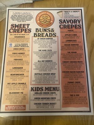 Menu photo 4 The Skinny Pancake Stowe, VT Menu photo 4 The Skinny Pancake Stowe, VT