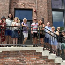 JAM Dayton Foodie Tours - The tours are capped at 12, and since one couple couldn't make it, we only had 10 people the day we went!