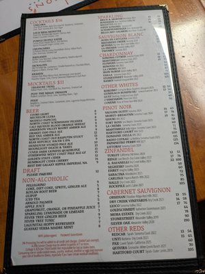Menu photo 2 Jackson's Bar and Oven Santa Rosa, CA Menu photo 2 Jackson's Bar and Oven Santa Rosa, CA