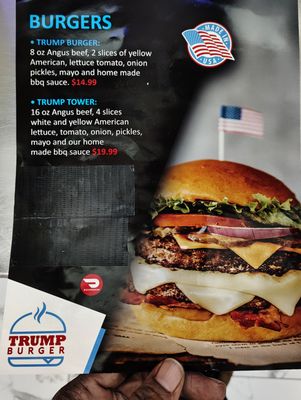 trump burger by null