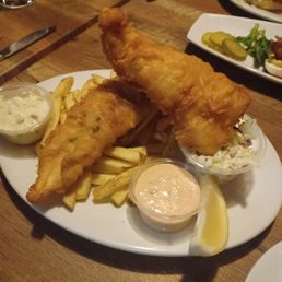 Fish and chips Fish and chips