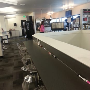 Boise TechMall - cafe on second floor with table and high counter seats - Shopping Centers Near Me - Boise, Idaho