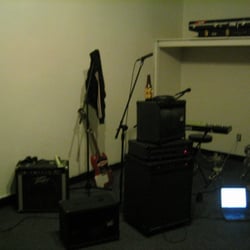 One of the loft spaces with equipment (for scale)
