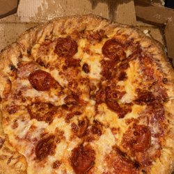 Hungry Howie's Pizza - Stuffed cheese butter crust! Yummy