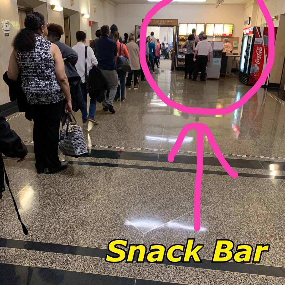 Snack Bar by Jury Room Snack Bar by Jury Room