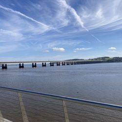 V&A Dundee - Firth of Tay, behind the V&A