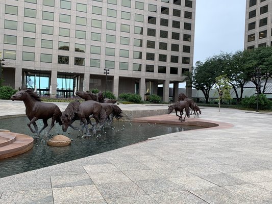 The Mustangs of Las Colinas Sculpture and Museum and Visitors Center by null