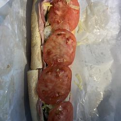 Market Basket - Perfectly made loaded italian sub with hots. $5.29. Thank you it was delicious. A+