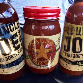 Uncle Joe's Restaurant - Some of Joe's sauces--you can sample them before you purchase. - Delis Near Me - Ina, Illinois