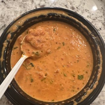 Nothing But Noodles - Tomato Bisque.  Tasted awful.  I cannot even describe the flavor.  Very chunky, not creamy. - Noodles Near Me - Charlotte, North Carolina