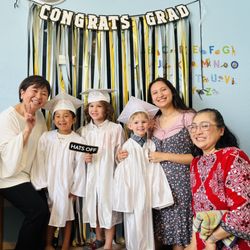 Mini Harmony Family Daycare - Graduation 2023, graduates and teachers