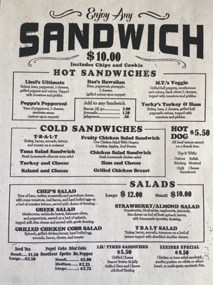 Menu photo 2 Lizzi's Lunchbox Burleson, TX