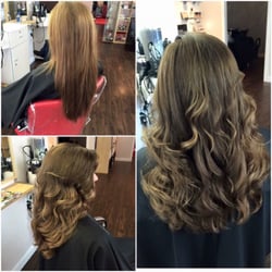 Spalon - Before and afters are too much fun!  Hair by April