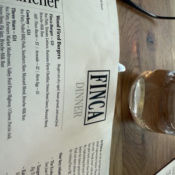 Finca - Menu - Wine Bars Near Me - San Juan Capistrano, California Finca - Menu - Wine Bars Near Me - San Juan Capistrano, California