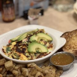 Sunnyside Up Breakfast and Lunch Cafe - Bacon Avocado Scramble